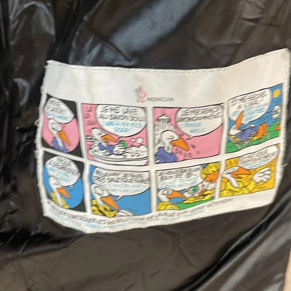 Moncler BAIEL Black Women Quilted Coat Jacket  Small made in Italy - with flaws - Picture 7 of 17